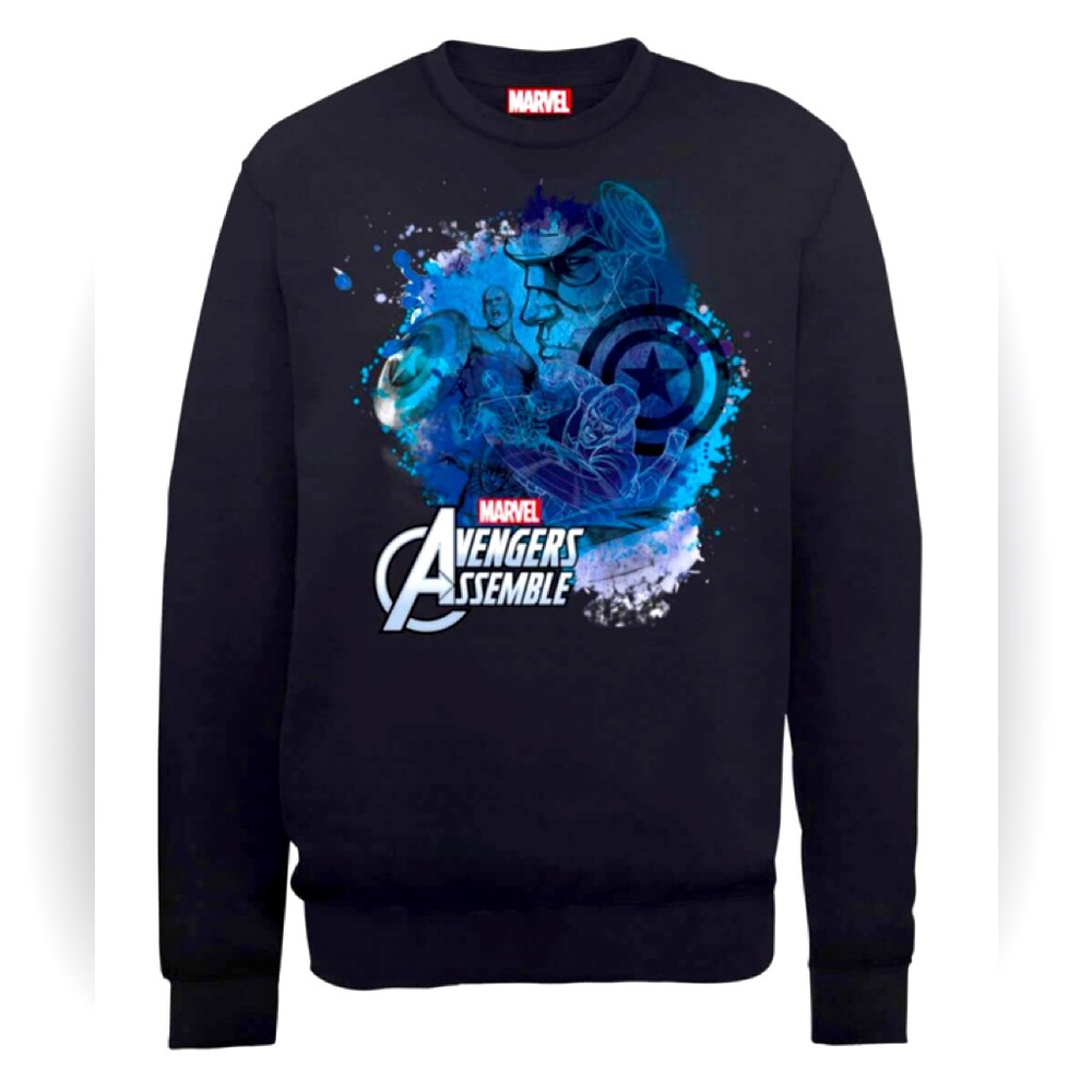 Marvel Avengers Assemble Captain America Montage Sweatshirt